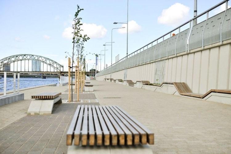 Premium Apartment In Quiet & Historical Area Riga Esterno foto